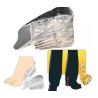Hongu 2xCOPPIE ALZATACCO SILICONE SOLETTA PLANTARE INVISIBILE ALZA ...