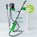 POMPA A PRESSIONE ZAINO 12 LITRI IRRORAZIONE DISERBANTE NEBULIZZATORE GIARDINI