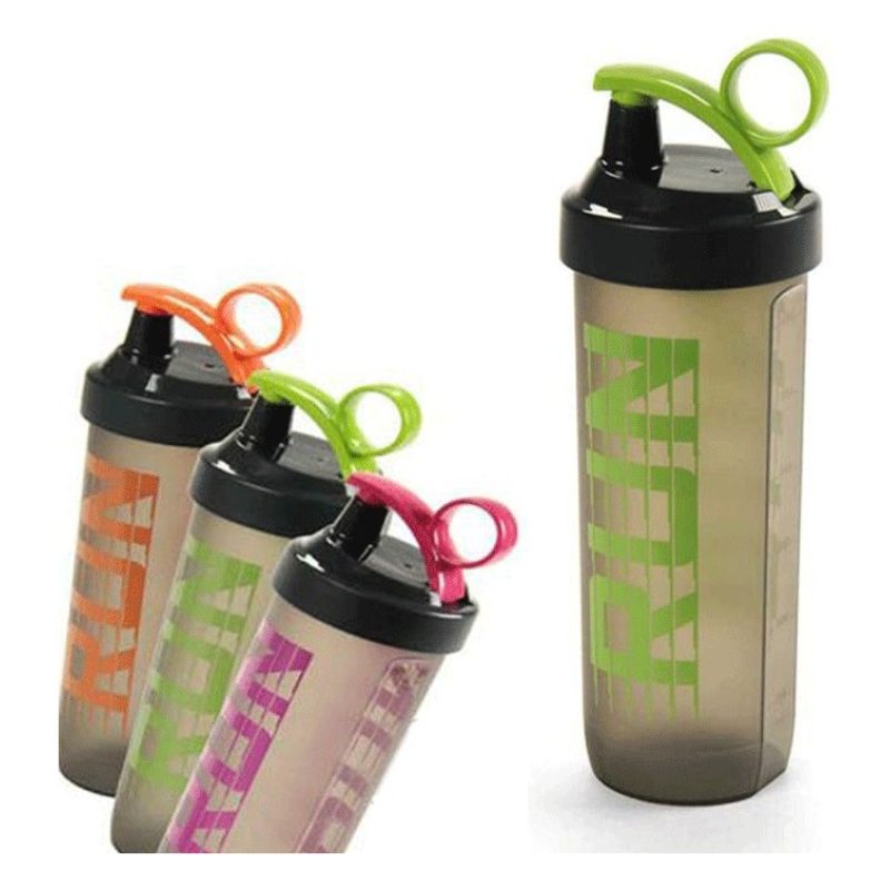 GICOS 2x SHAKER DA PALESTRA PER PROTEINE BORRACCIA FRULLATI PROTEIC...
