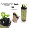 GICOS 2x SHAKER DA PALESTRA PER PROTEINE BORRACCIA FRULLATI PROTEIC...