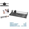 Dahle Taglierina a rullo professionale cutter taglia carta A4 uffic...