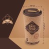 JUYPAL HOGAR 24x BICCHIERE TUMBLER TAZZA TERMICA CAFFE DA VIAGGIO C...