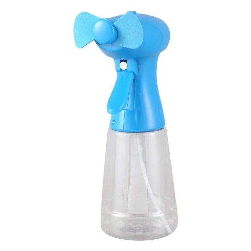 Hongu 2X MINI VENTILATORE NEBULIZZATORE SPRAY ACQUA BATTERIA PORTAT...