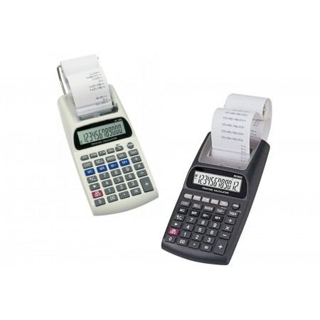 Calcolatrice stampa scontrini non fiscale ufficio negozio azienda 12 cifre casa
