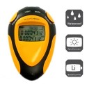 Cronometro sport portatile retroilluminato laccio batterie al litio impermeabile