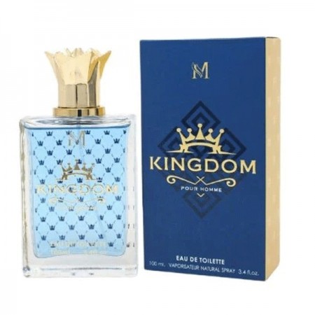 PROFUMO PER UOMO 100 ml EAU DE TOILETTE PARFUM SPRAY DA UOMO Kingdom