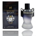 PROFUMO PER UOMO 100 ml EAU DE TOILETTE PARFUM SPRAY DA UOMO INVINCIBLE SPORT