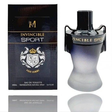 PROFUMO PER UOMO 100 ml EAU DE TOILETTE PARFUM SPRAY DA UOMO INVINCIBLE SPORT