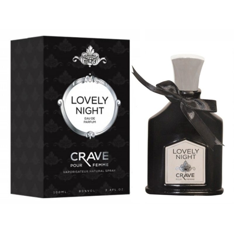 Profumo da donna fragranza 100ml Lovely Night Crave Femme Eau de Pa...