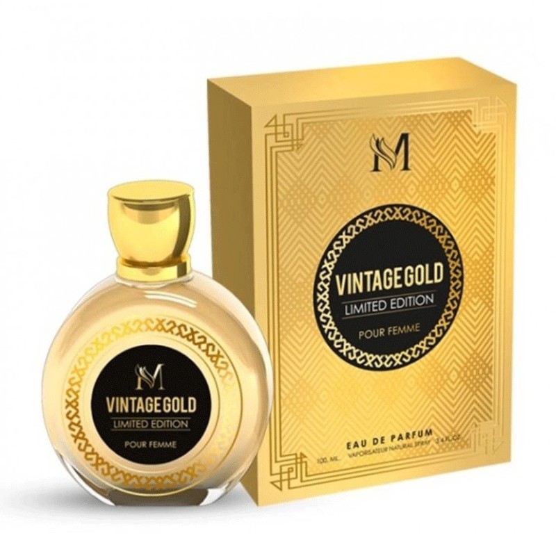 Profumo da donna fragranza 100ml Vintage Gold Limited Edition Eau de Parfum