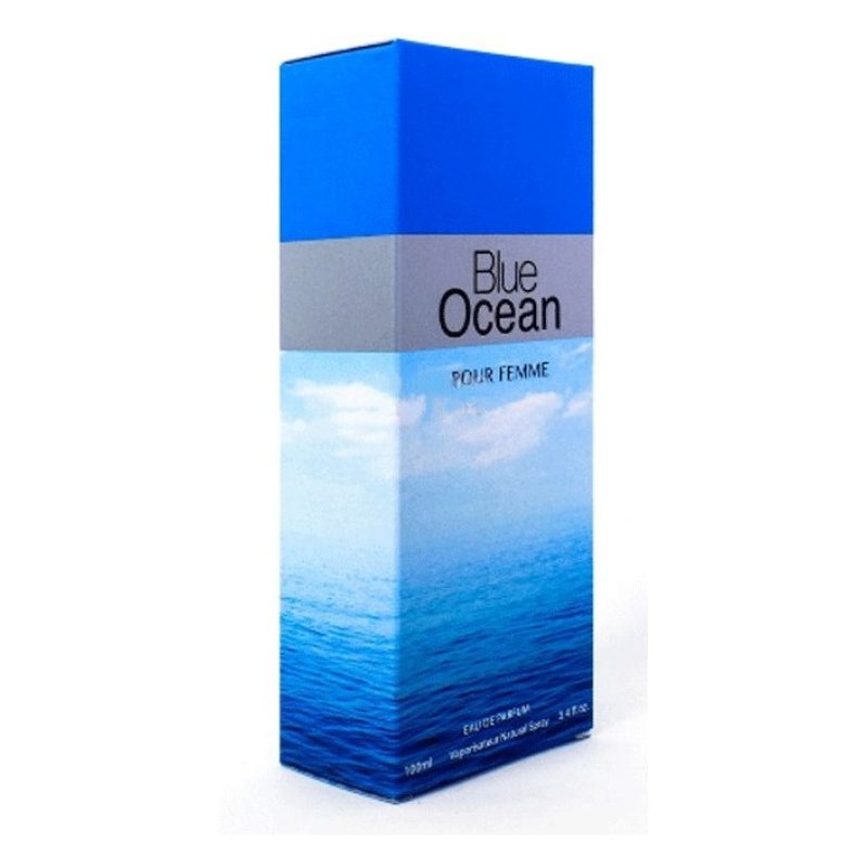 Profumo per donna fragranza spray 100ml Blue Ocean Eau de Parfum po...