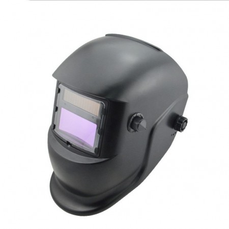 Maschera saldatura autoscurante con display LCD regolabile sicurezza