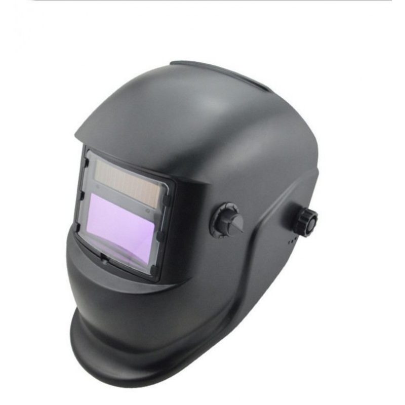 Maschera saldatura autoscurante con display LCD regolabile sicurezza