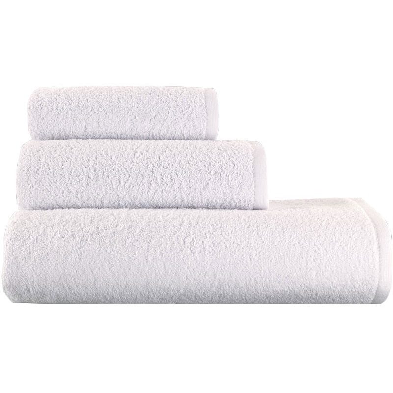 Hongu Set 12 pezzi Asciugamani bagno bianco OSPITE 100% cotone 75x3...