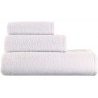 Hongu Set 12 pezzi Asciugamani bagno bianco OSPITE 100% cotone 75x3...