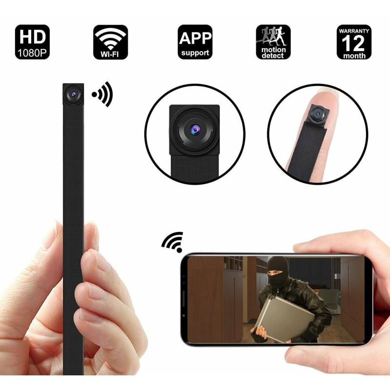 Hongu MINI TELECAMERA SPIA MICROCAMERA nascosta AHD Full HD Videoca...