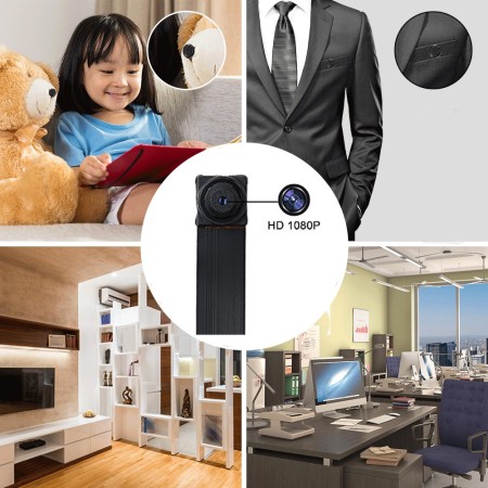 MINI TELECAMERA SPIA MICROCAMERA nascosta AHD Full HD Videocamera WiFi 1080p spy