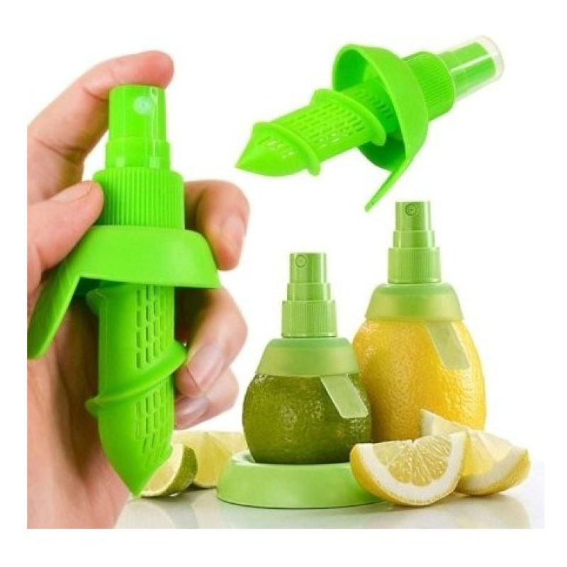 Hongu SET 3 SPREMI LIMONE AGRUMI LIME ARANCIA SPRUZZA PREMI SPRAY T...