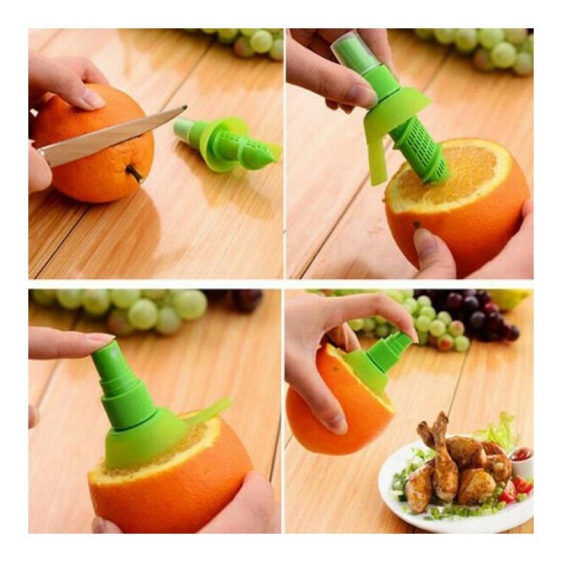 Hongu SET 3 SPREMI LIMONE AGRUMI LIME ARANCIA SPRUZZA PREMI SPRAY T...