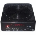 Megafono amplificatore voce microfono mp3 USB SD guide turistiche 20W portatile