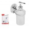 WeHome Dispenser dosa sapone portasapone liquido fissaggio a muro p...