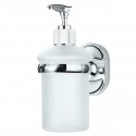 Dispenser dosa sapone portasapone liquido fissaggio a muro parete erogatore