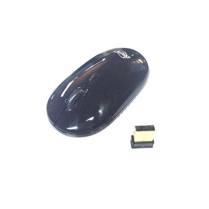 Kit Mouse e Tastiera wireless 2.4GHZ USB marchiato DRIWEI con microricevitore Plug&Play - Batterie e copri tastiera inclusi