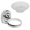 WeHome Accessori per Bagno porta sapone vetro piattino saponetta wc...