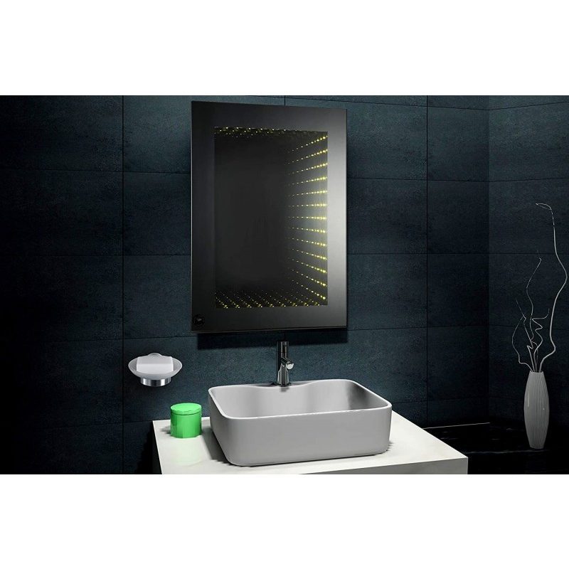 WeHome Accessori per Bagno porta sapone vetro piattino saponetta wc...