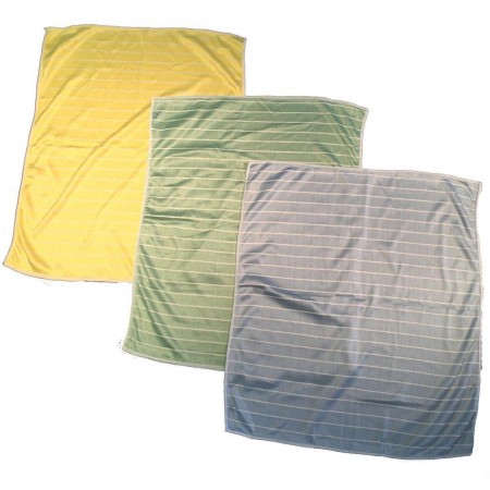 Kit 3 panni spugna fibra naturale di bamboo multiuso da asciutto e bagnato 40 cm