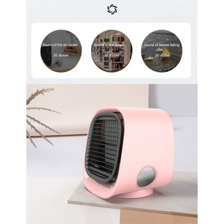 RAFFREDDATORE D'ARIA MINI CONDIZIONATORE PORTATILE SILENZIOSO AIR COOLER 300 ML