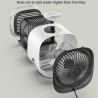 RAFFREDDATORE D'ARIA MINI CONDIZIONATORE PORTATILE SILENZIOSO AIR C...