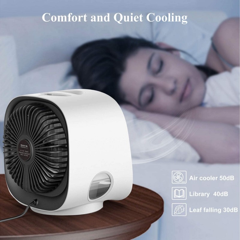 RAFFREDDATORE D'ARIA MINI CONDIZIONATORE PORTATILE SILENZIOSO AIR C...