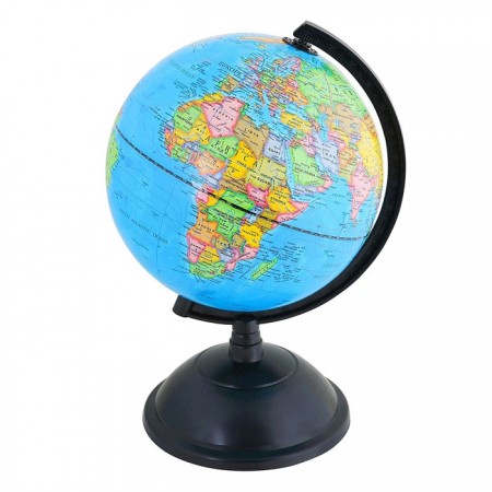 Mappamondo da tavolo diametro 20cm mappa globo scuola ufficio casa pianeta terra