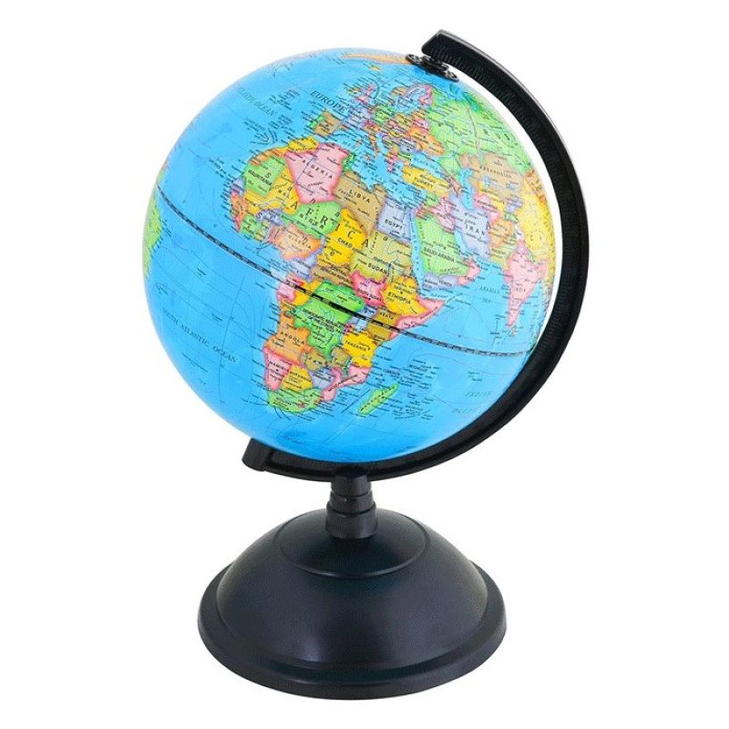 Hongu Mappamondo da tavolo diametro 20cm mappa globo scuola ufficio...