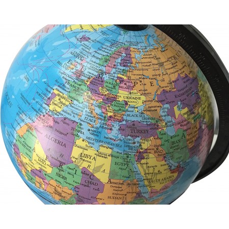 Mappamondo da tavolo diametro 20cm mappa globo scuola ufficio casa pianeta terra