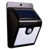 2x Lampada solare esterno interno giardino faretto fotovoltaico sensore LED faro