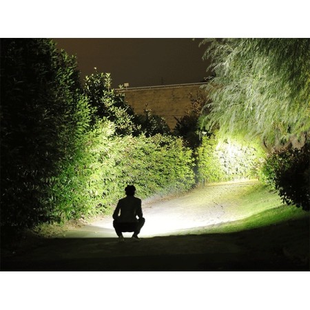 TORCIA PORTATILE LUCE RICARICABILE ESTERNI 150W 500M CAMPEGGIO ESCURSIONISMO