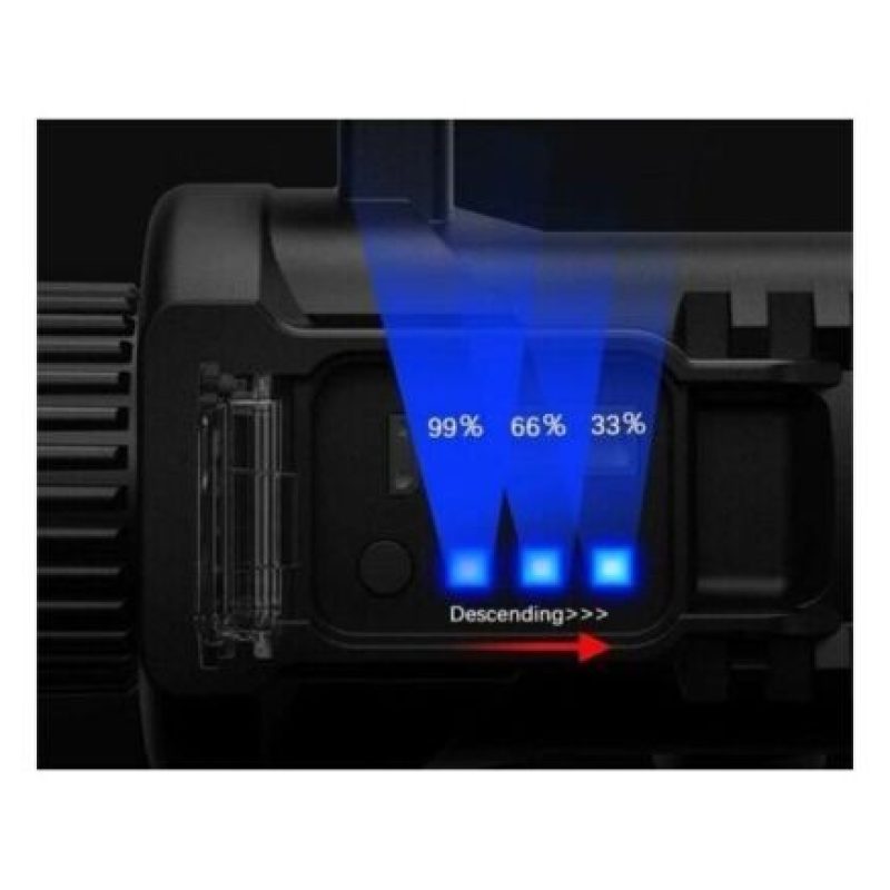 Driwei TORCIA PORTATILE LUCE RICARICABILE ESTERNI 150W 500M CAMPEGG...