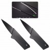 2 X Coltello pieghevole lama nascosta in carta di credito taglio coltellino