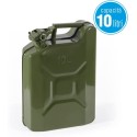 TANICA BENZINA OMOLOGATA IN METALLO TANICHE TRASPORTO CARBURANTE da 5 e 10 LITRI