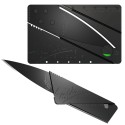 2 X Coltello pieghevole lama nascosta in carta di credito taglio coltellino