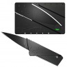 2 X Coltello pieghevole lama nascosta in carta di credito taglio coltellino