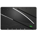 2 X Coltello pieghevole lama nascosta in carta di credito taglio coltellino