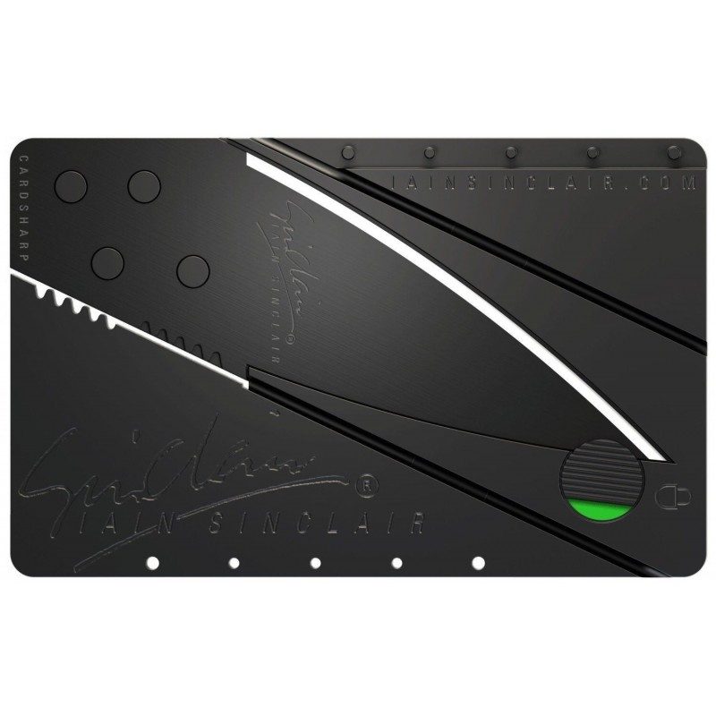 2 X Coltello pieghevole lama nascosta in carta di credito taglio coltellino