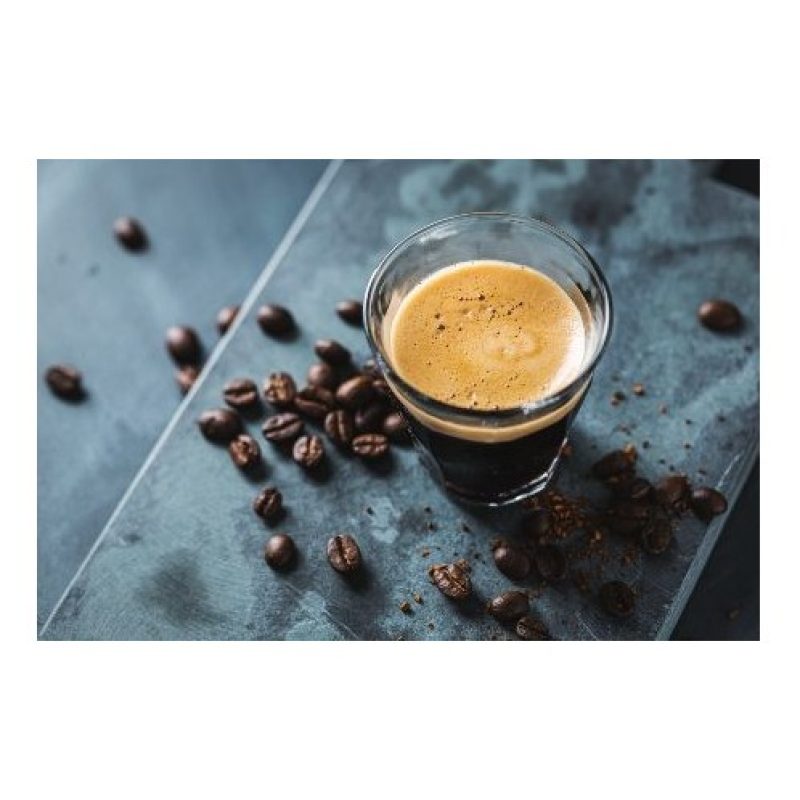 12 pz BICCHIERI TAZZINE PER CAFFÈ ESPRESSO IN VETRO TRASPARENTE 75m...