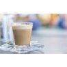 12 pz BICCHIERI TAZZINE PER CAFFÈ ESPRESSO IN VETRO TRASPARENTE 75m...