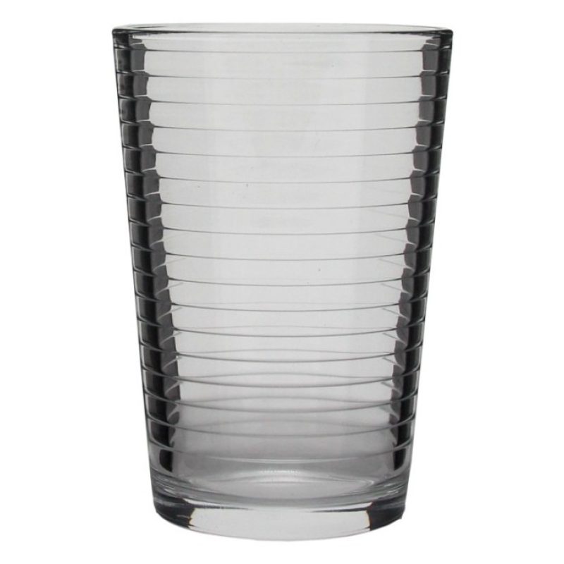 Hongu Set di 12 Bicchieri Acqua 215ml in Vetro Trasparente Bar Casa...