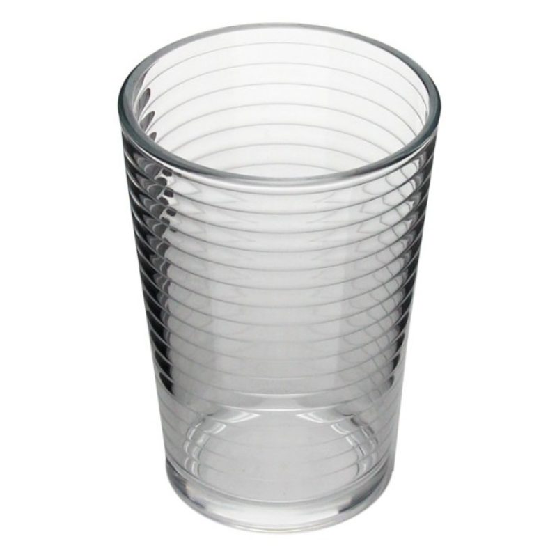 Hongu Set di 12 Bicchieri Acqua 215ml in Vetro Trasparente Bar Casa...