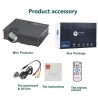 Proiettore video WI FI LED 1080P HD HDMI USB casa ufficio film cinema multimedia